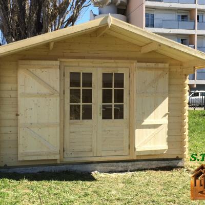 Chalet en bois PERPIGNAN 16  