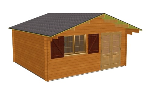 Photo 1 chalet bois sans permis construire nancy 20 stmb