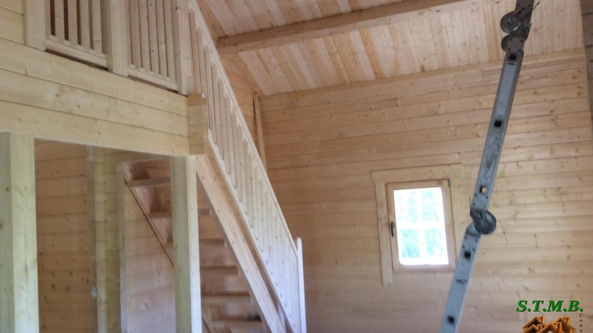 Quels escaliers pour votre chalet en bois avec mezzanine ?	