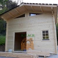 Photo 1 chalet en bois mezzanine laurier 20 msb 