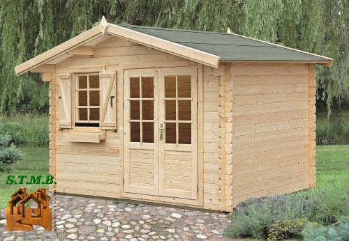 Photo 1 kit abri bois de jardin cedre 12 25m stmb construction 1