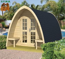 Photo 1 pod en bois camping stmb construction