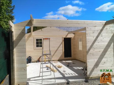 Photo 12 chalet en bois habitable garage stmb construction