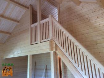 Photo 14 montage chalet en bois habitable versaille mezzanine stmb construction 1