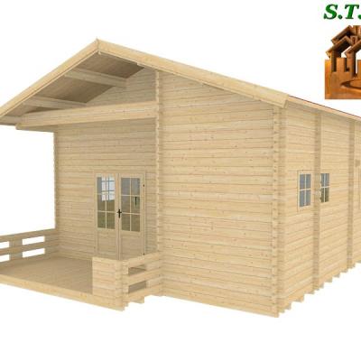 Chalet en bois mezzanine NICE 40 M  