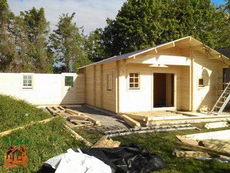 Photo 3 chalet en bois habitable garage stmb construction