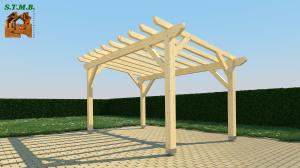 Photo 5 les principaux criteres de choix d une pergola bois stmb construction