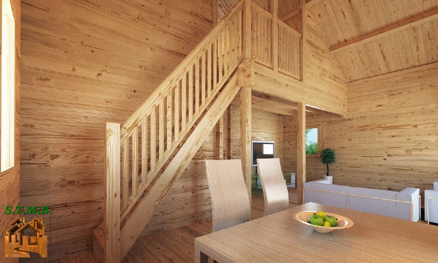 Photo 6 chalet habitable mezzanine versaille stmb construction 1