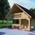 Chalet en bois, le logis du camping haut de gamme