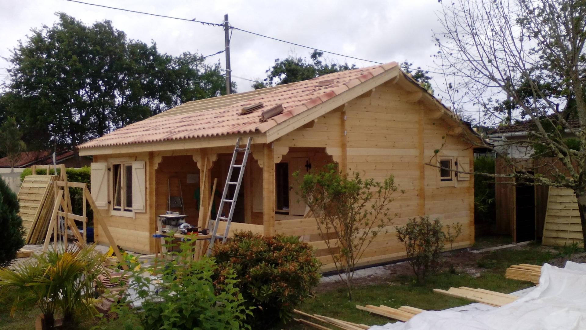 Maison en bois clé en main 50m2 - Maison en bois 50m²