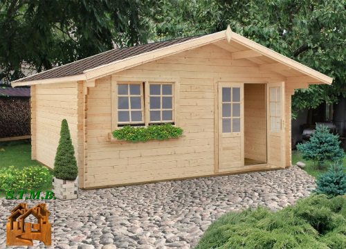 Photo chalet bois habitable tremble 22m2 stmb