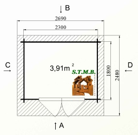 Photo plan abri jardin coton 5 stmb 1