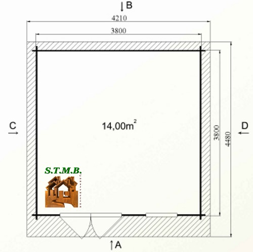 Photo plan chalet bois bois 16 stmb