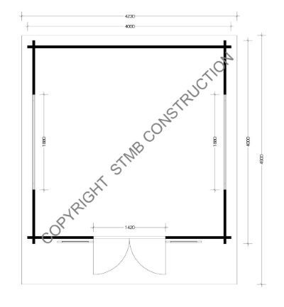 Photo plan chalet bois perpignan stmb construction