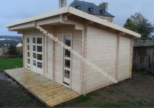 * Optez pour un bureau de jardin en bois | STMB Construction