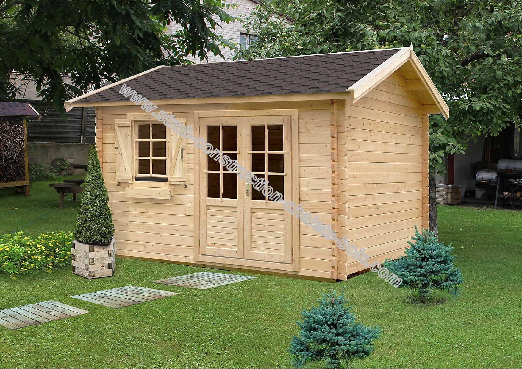 Chalet en bois PALMIER 16  