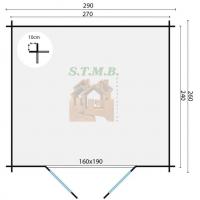 Plan abri de jardin lami stmb construction