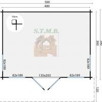 Plan bureau de jardin ytrac stmb construction