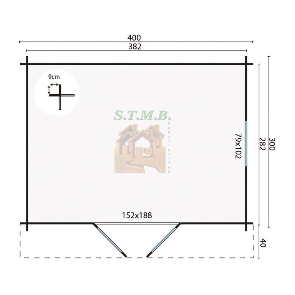 Plan cabane de jardin devoluy stmb construction