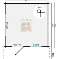 Plan cabanon de jardin rabou stmb construction
