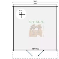 Plan chalet de jardin tauriers 16 dimensions stmb construction webp