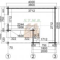 Plan chalet en bois alpina 12m stmb construction