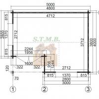 Plan chalet en bois alpina 20m stmb construction