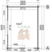 Plan chalet en bois faro 12m stmb construction