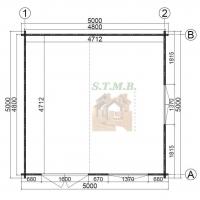 Plan chalet en bois monaco 25m stmb construction