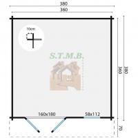 Plan chalet en bois rik 14 stmb construction