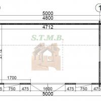 Plan chalet en bois rome 15m stmb construction