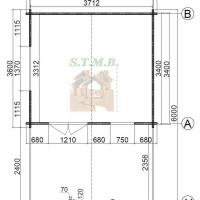 Plan chalet en bois roy 24m stmb construction
