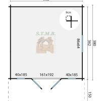Plan chalet en bois sayat stmb construction