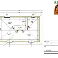 Plan etage maison bois 120m2 stmb construction