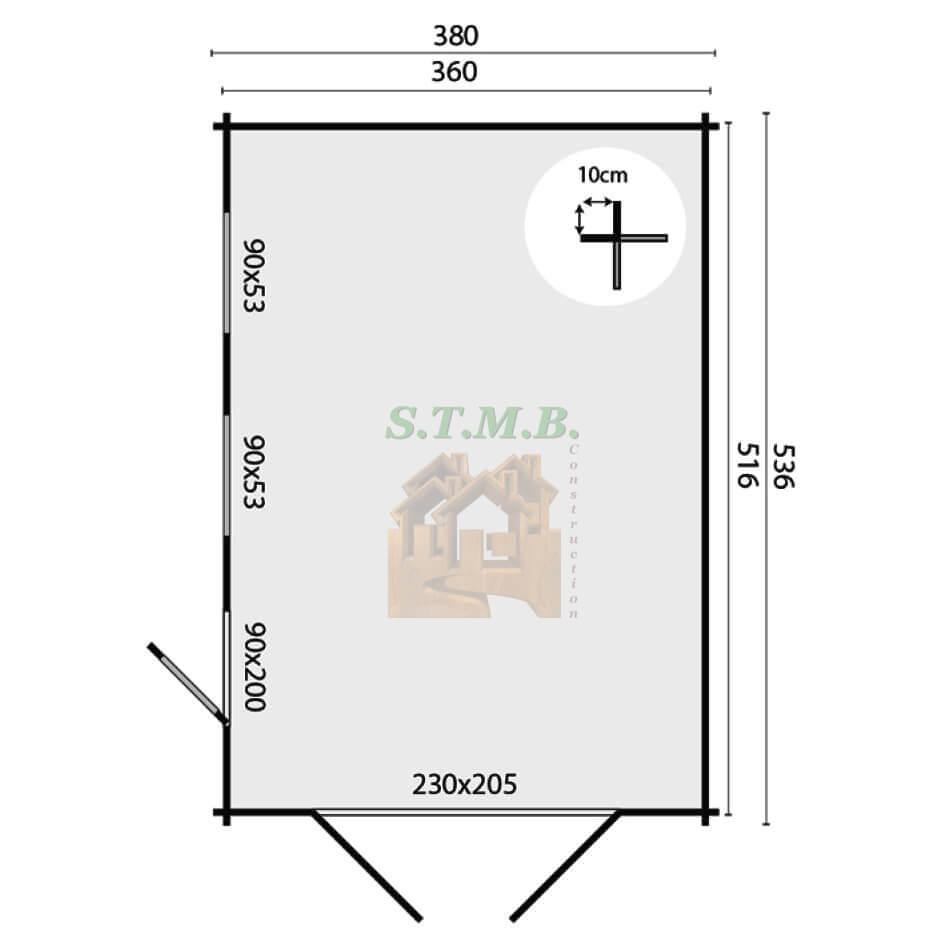 Plan garage bois ketta 20m stmb construction