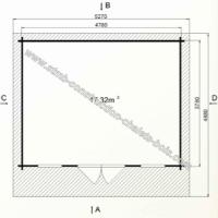 Plan hd prod chalet jardin murier 20m2