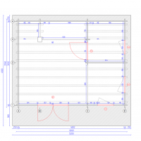 Plan rdc chalet en bois mezzanine cournon 20msb stmb construction