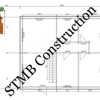 Plan rdc maison en bois royat 135 stmb construction