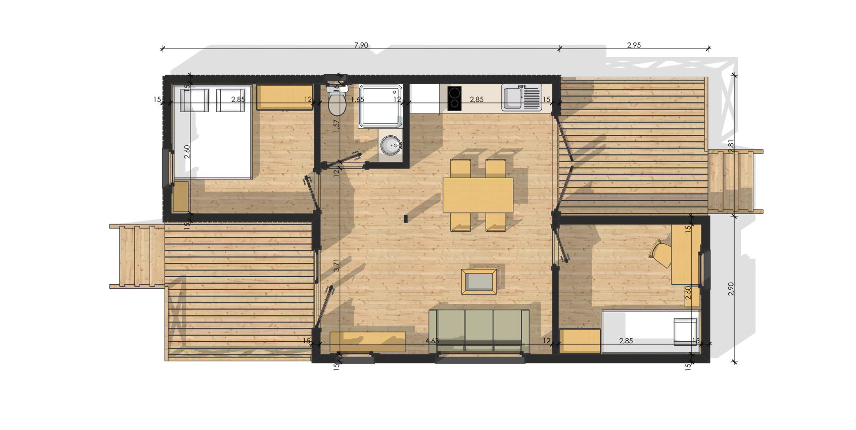 Plan2 habitat modulaire 40a stmb