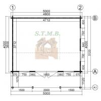 Plans chalet en bois malta 26 stmb construction