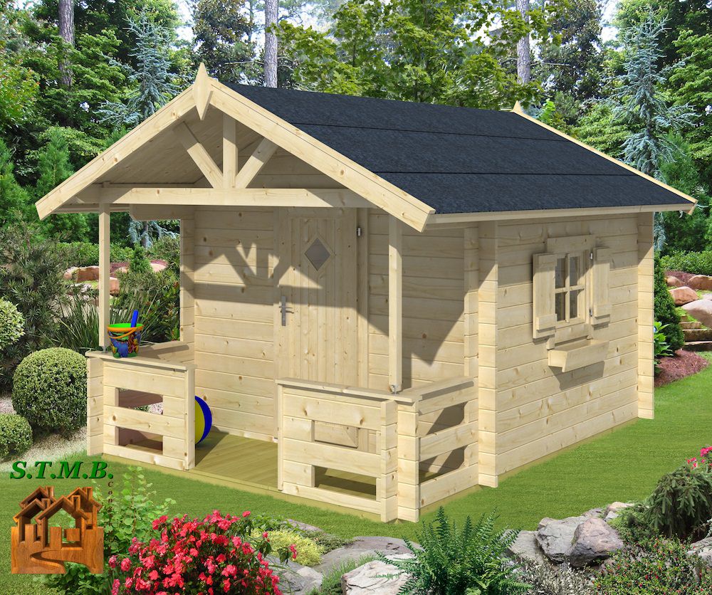 Les cabanes en bois pour les enfants -STMB Construction