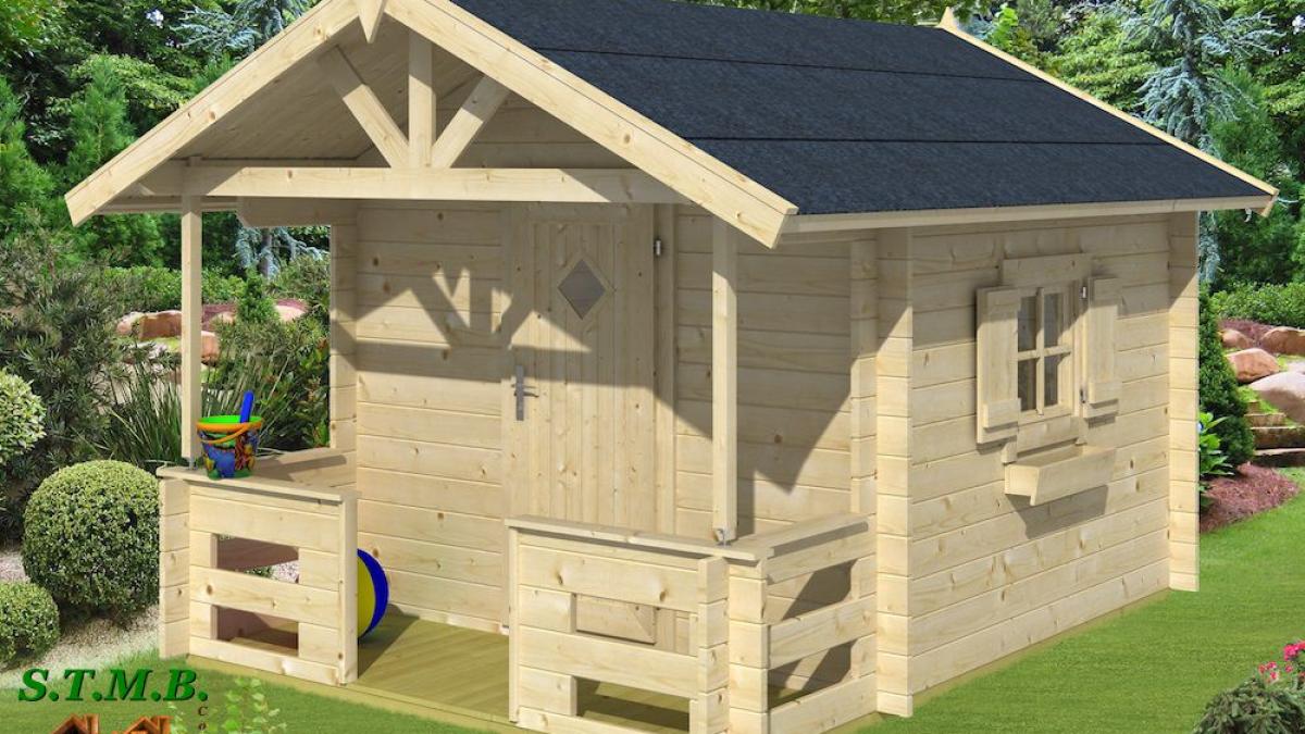 Les cabanes en bois pour les enfants -STMB Construction