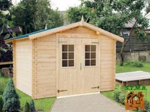 Une cabane en bois pour un jardin d enfants stmb construction