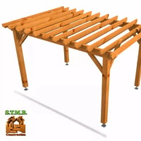 Vue 3d pergola bois douglas 1022 stmb construction webp
