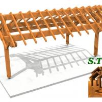 Vue carport asymetrique 1234 stmb construction 1